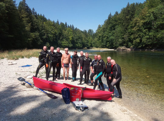 Traunschwimmen August