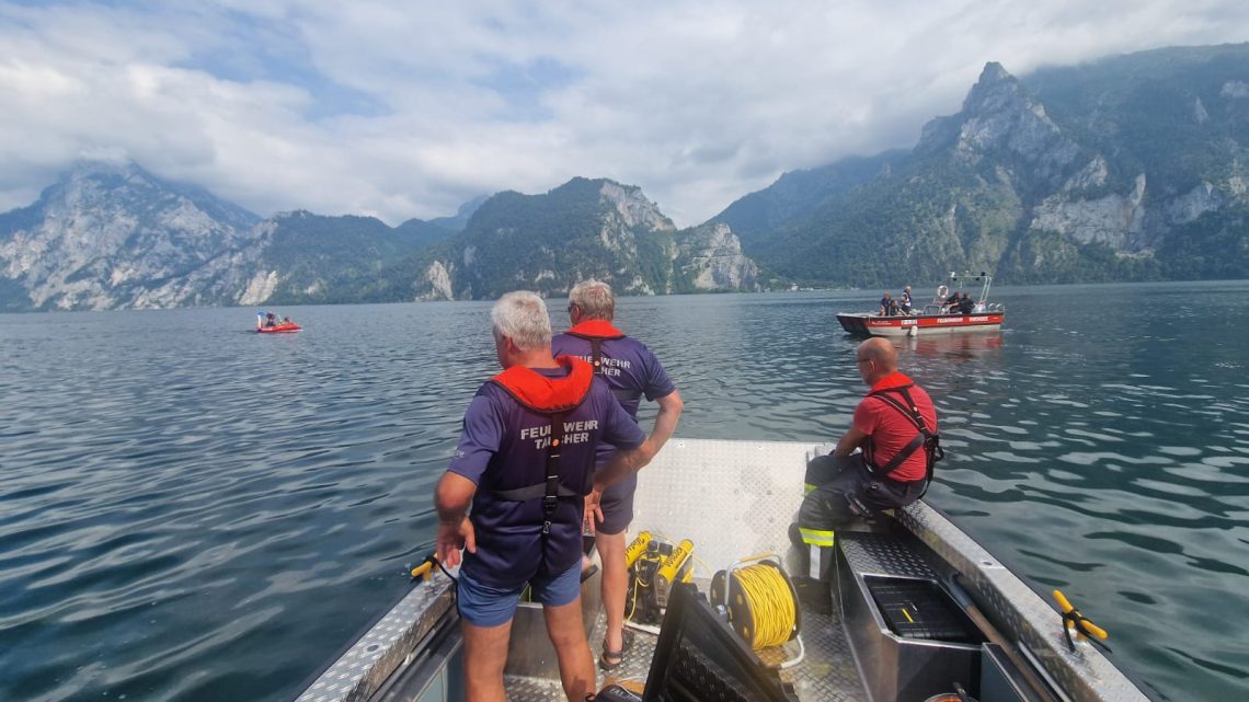 Taucher im Traunsee vermisst