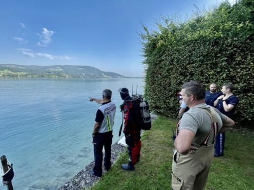 2021 - abgängiger Schwimmer in Seefeld geborgen